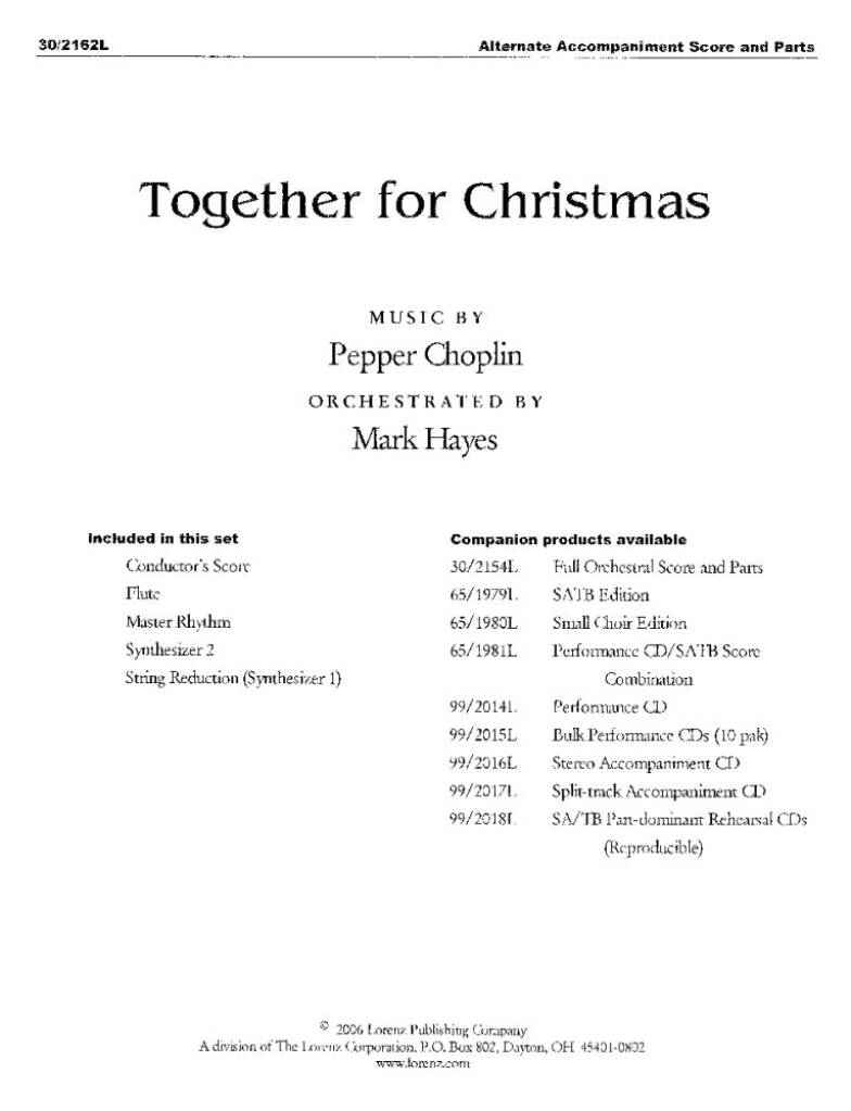 Together For Christmas